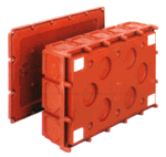Коробка К4 для встраиваемого малого распределительного щита для монолитного бетона 
